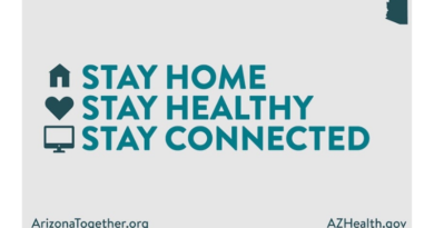 Stay Home Arizona, lets mitigate the spread of the Coronavirus. The Border Reports
