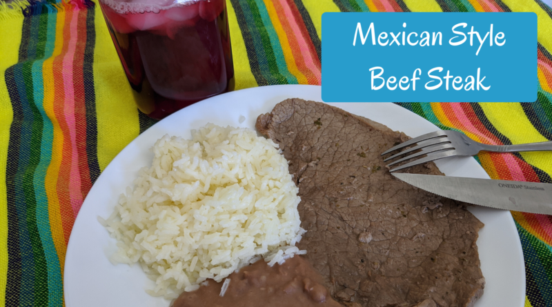 Mexican Style Beef Steak