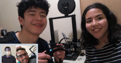 Young Volunteers Create Face Shields For Donation in Nogales, Mexico.-The Border Reports