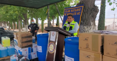 Donation Rotary Club Nogales