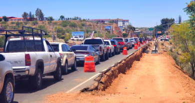 Long Lines at the border