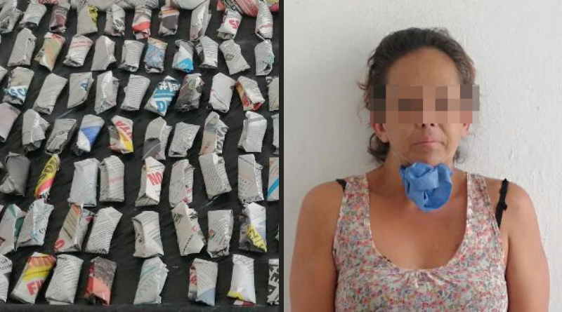Mujer detenida