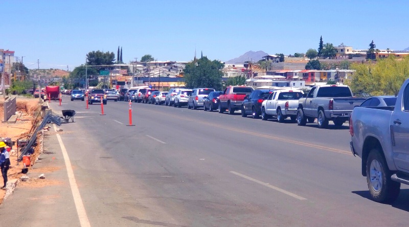 Border wait time nogales