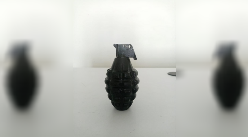 Hand Grenade Found