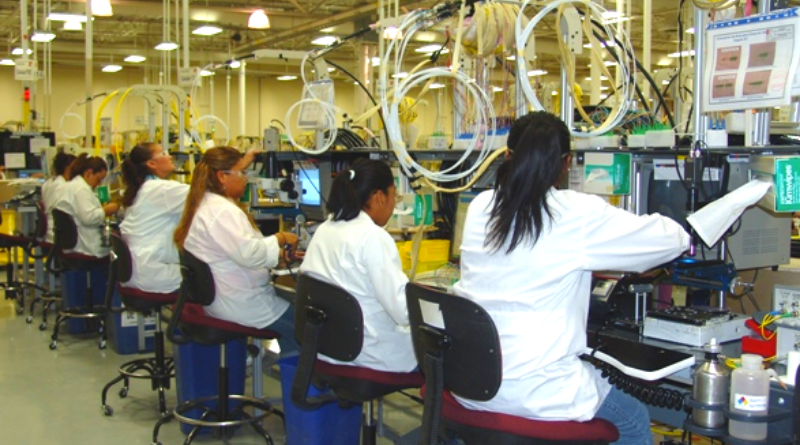 Manufacturing workers