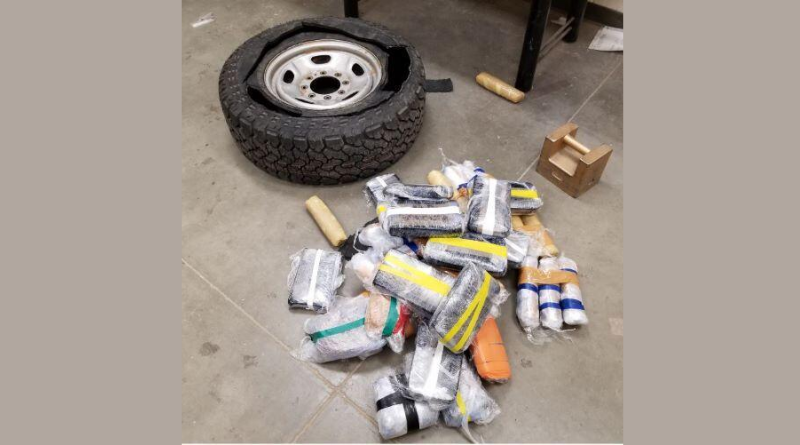 Phoenix Resident Caught Smuggling Drugs in Spare Tire in Nogales.