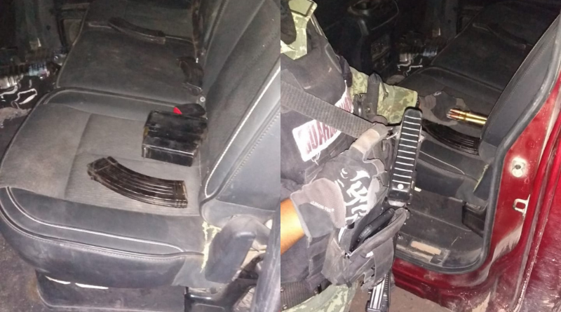 Military-Grade Material Found in Abandoned Car in Pitiquito.