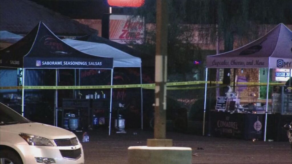 ARIZONA.- A family mourns death of One-Year-Old Killed in a shooting near a food truck area in the city of Mesa.