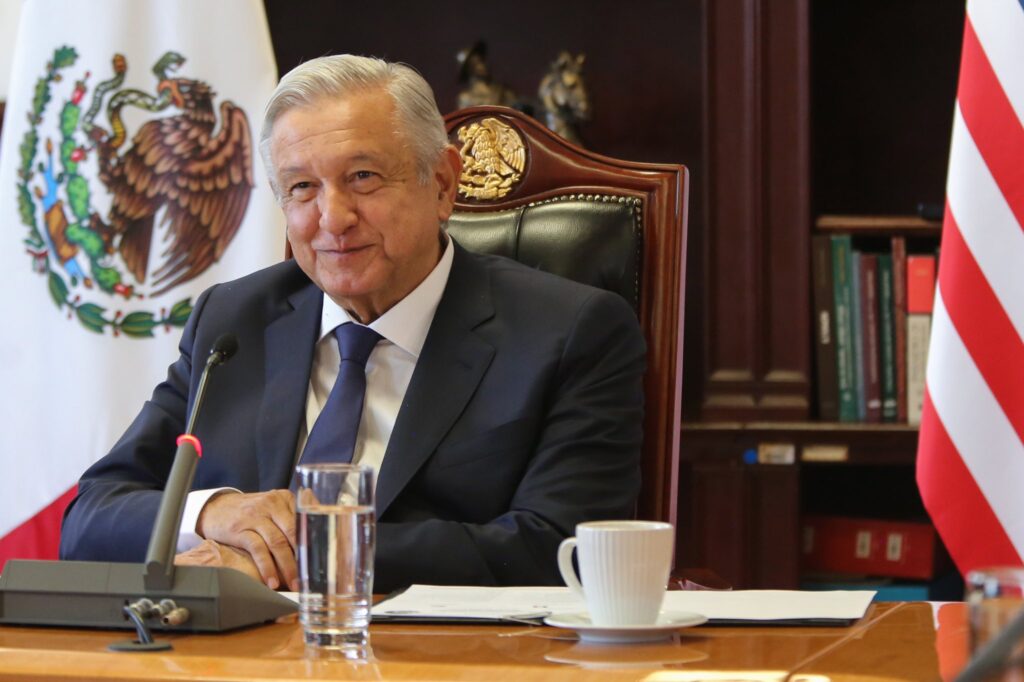 President of Mexico, Andres Manuel Lopez Obrador.