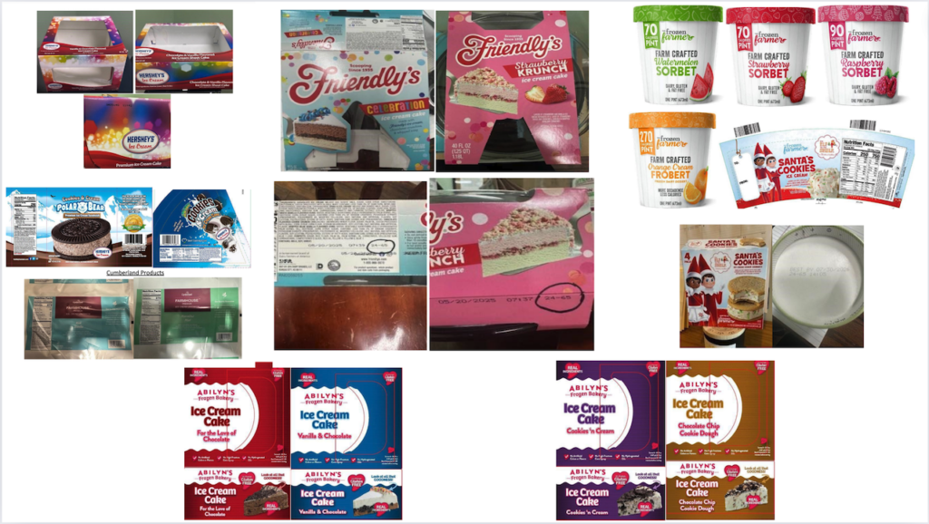 MARYLAND.- FDA retira helados contaminados por listeria monocytogenes, bacteria potencialmente mortal.