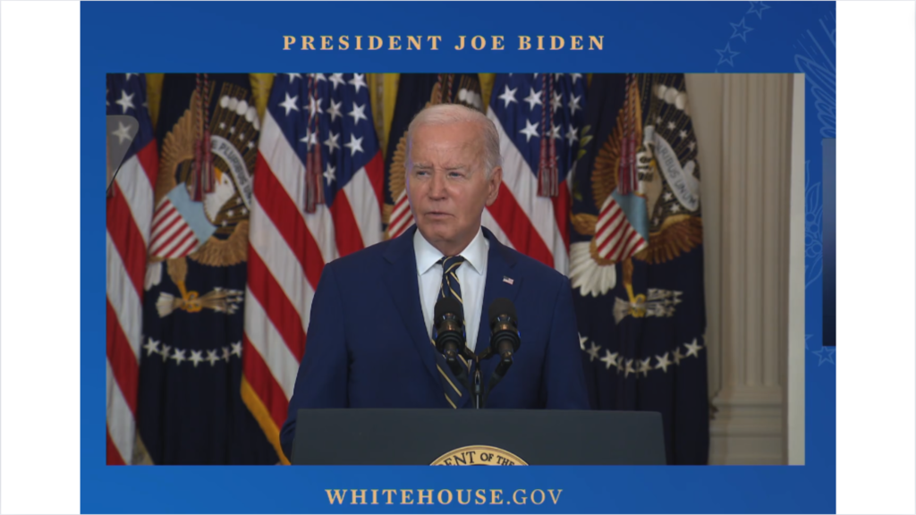Joe Biden endurece el asilo migratorio en la frontera con México.