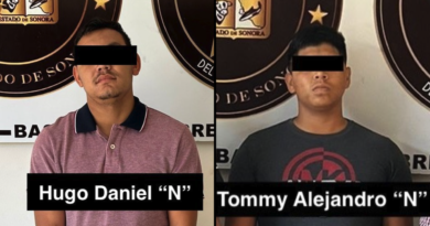 CAJEME, SONORA.- Capturan a Hugo Daniel "N" y Tommy Alejandro "N" por tentativa y homicidio en Ciudad Obregón, Sonora, México.