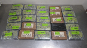 Incautan CBP más de 500 mil dólares en cocaína en la garita de Hidalgo, Texas.
