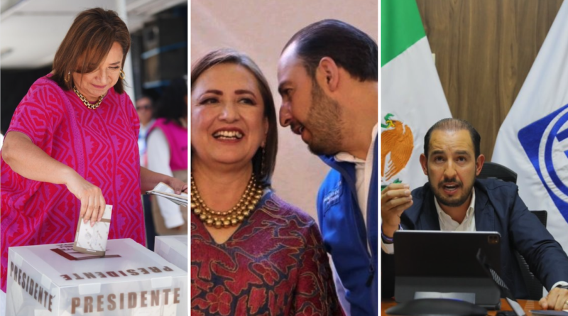 Xóchitl Gálvez revela que Marko Cortés le gritó en reclamo por felicitar a Claudia Sheinbaum.