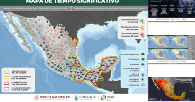 Clima: Tormenta tropical Alberto amenaza el noreste de México