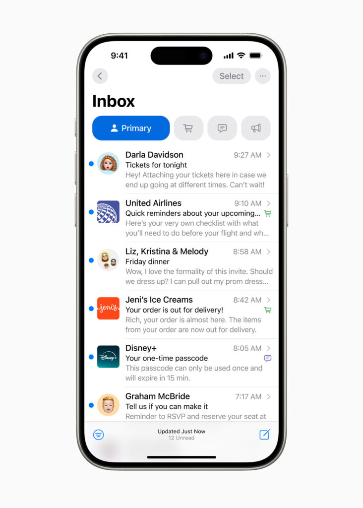 Apple reveló hoy iOS 18, una actualización significativa que incluye más opciones de personalización. (Apple)
