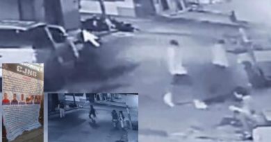 Clips de cámaras de seguridad y narcomantas se desprendieron tras la masacre en León, Guanajuato. (Especial)