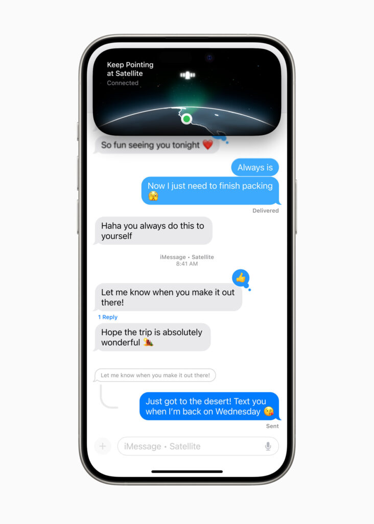 Apple reveló hoy iOS 18, una actualización significativa que te permite mensajear aun sin conexión. (Apple)