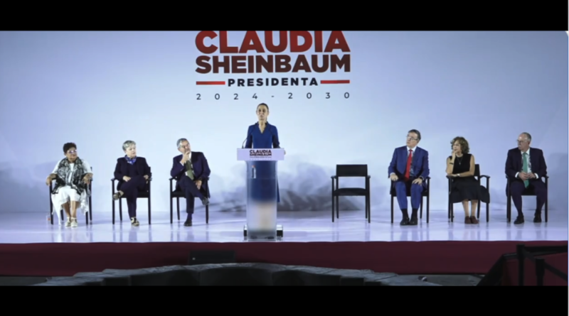 Claudia Sheinbaum presentó una parte de su gabinete esta mañana.