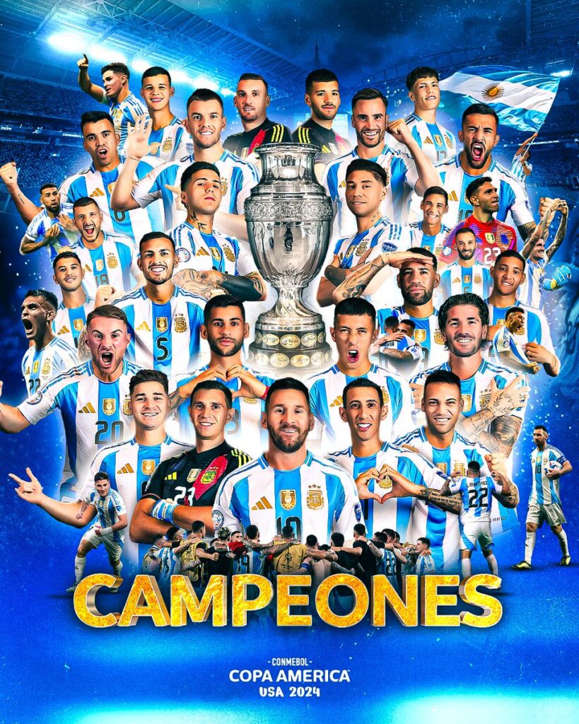 Argentina Bicampeón Copa América 2024