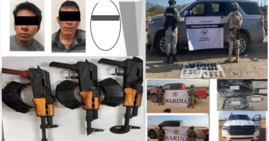 Operativos militares en Sonora.