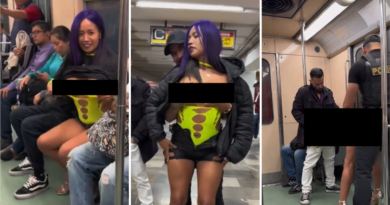 Luna Bella tiene sexo en el Metro de la CDMX y se viraliza