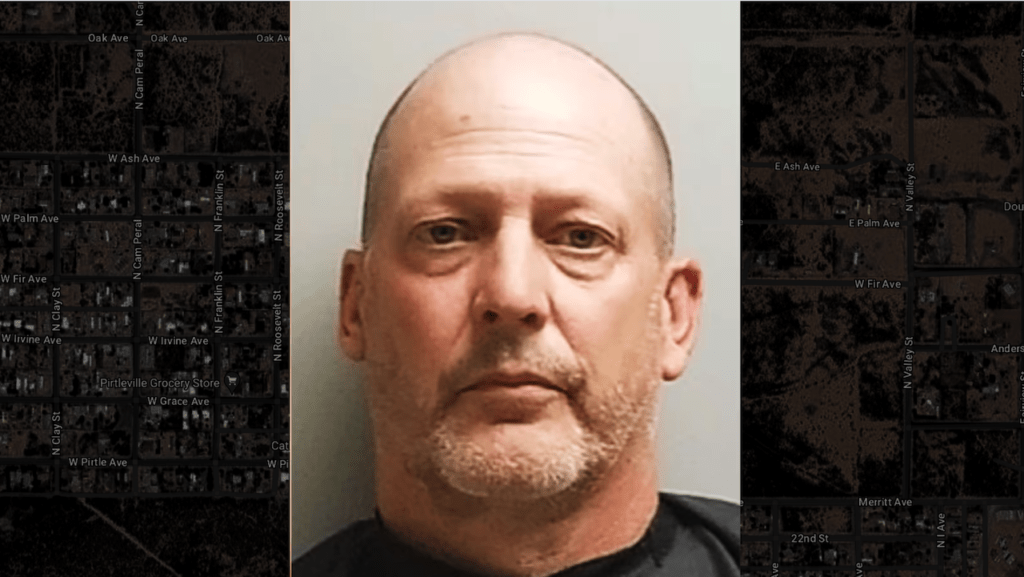 Eric Ridenour, halladu culpable por quemar iglesias en Douglas, Arizona.