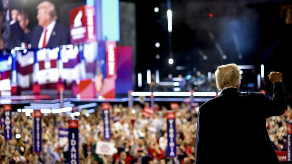 Trump, elegido candidato republicano a la Presidencia de Estados Unidos. (Truth Soc)