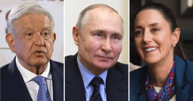 AMLO, Putin, Sheinbaum