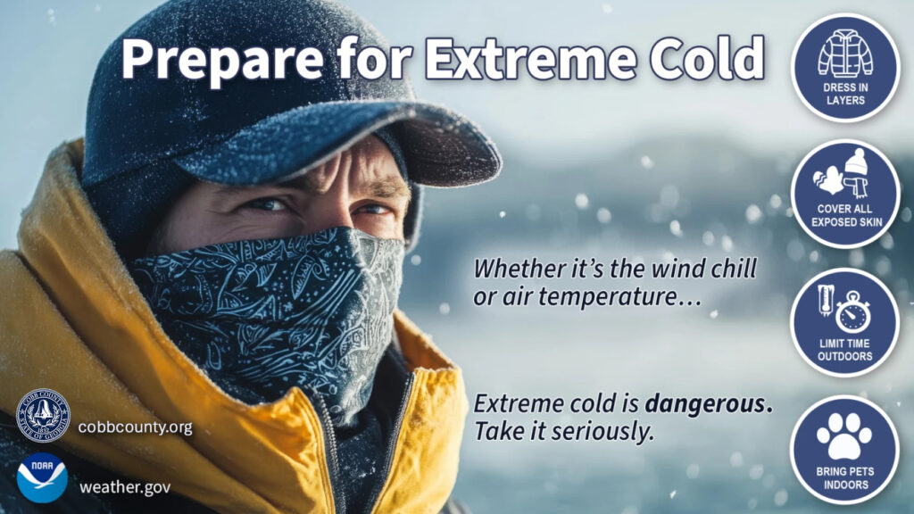 Clima extremo amenaza Georgia esta semana.
