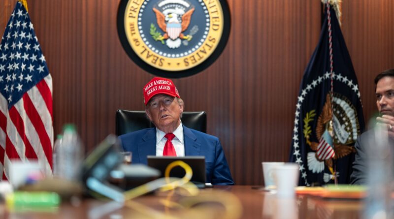 Trump descarta consecuencias para Irán e Israel. (Pic WH).
