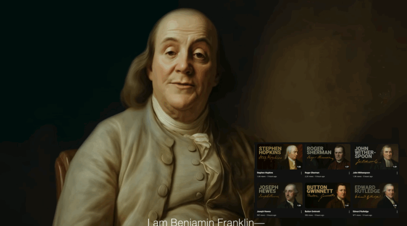 Casa Blanca revive presidentes con IA en canal oficial de Youtube. (Youtube WH).
