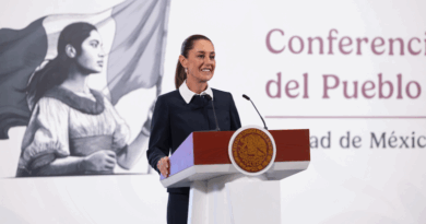 Claudia Sheinbaum, califica de insostenible la imposición de aranceles al acero mexicano por Estados Unidos.