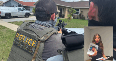 Kristi Noem exhibe arrestos migratorios de personas con antecedentes criminales. (Pic ICE y DHS).