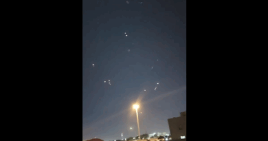 Qatar sufre ataque iraní. (Pic Redes).