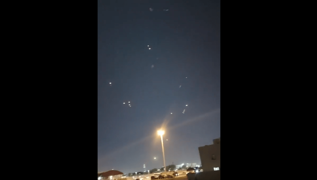 Qatar sufre ataque iraní. (Pic Redes).