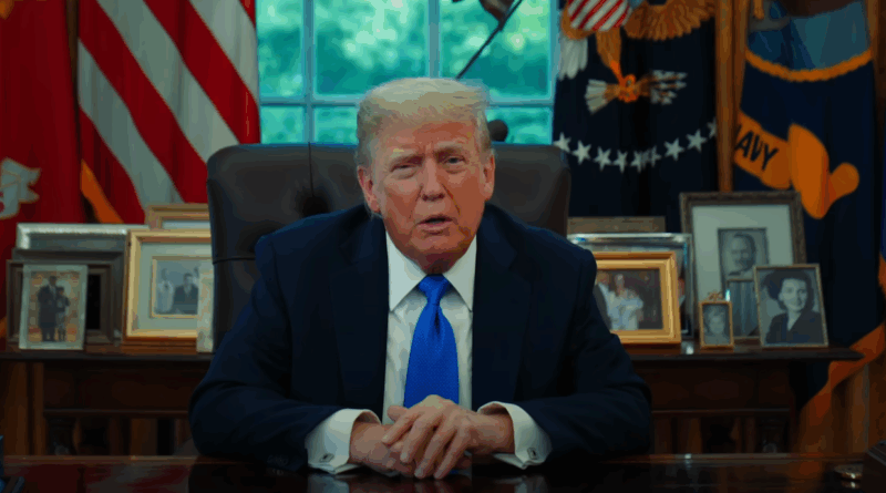 Trump impone restricciones migratorias a 19 países. (📸 Captura WH).