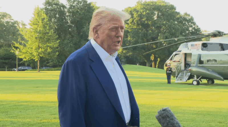 Trump reprocha a Israel por violar el cese al fuego. (📸 WH)