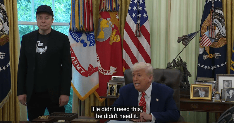 Trump rompe con Musk por políticas de subsidios y autos eléctricos. (WhiteHouse)