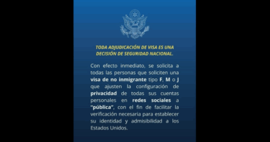 Visas EU revisará redes sociales