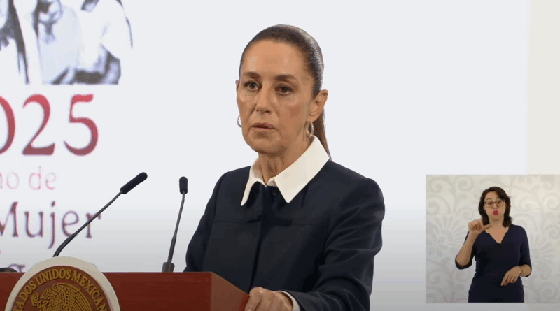 Claudia Sheinbaum: Aranceles injustos al acero y aluminio.