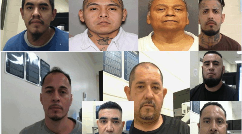 ICE deporta criminales mexicanos. (Fotos ICE).