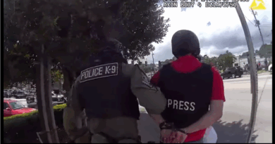 Mario Guevara, body cam de su arresto es liberado por la Policía. (Doraville Police).
