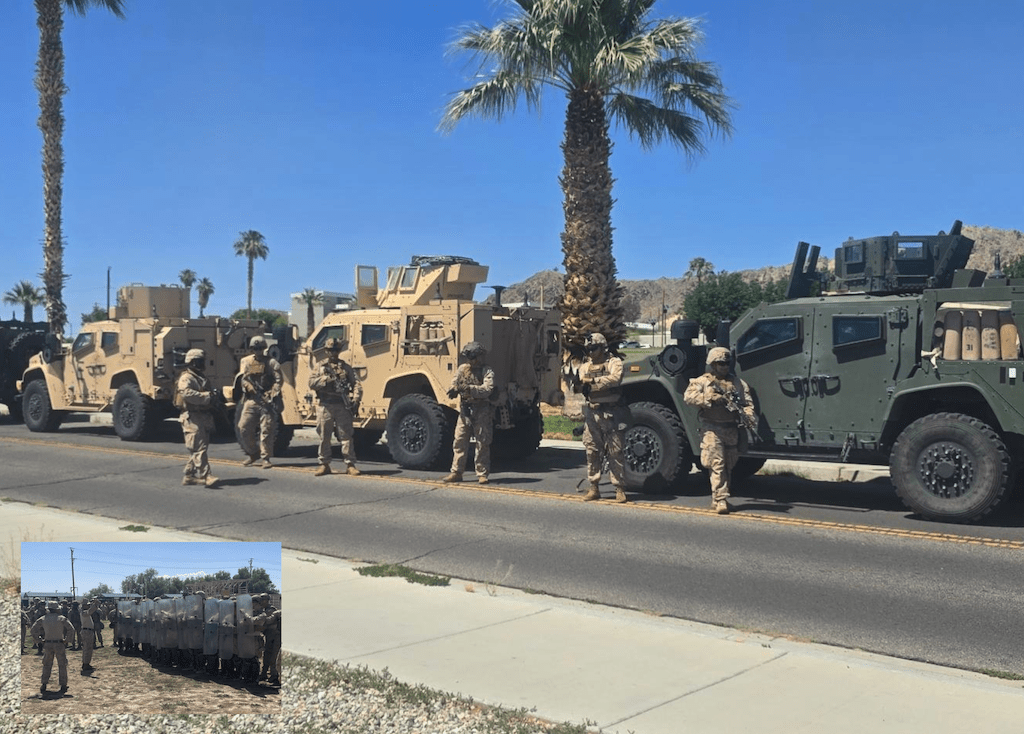 Trump envía Marines a Los Angeles. (Comando Norte).