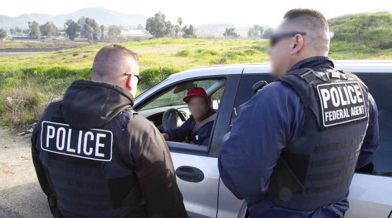 Aumentan arrestos de ICE en todo Estados Unidos con Trump. 📸 ICE/The Border Reports