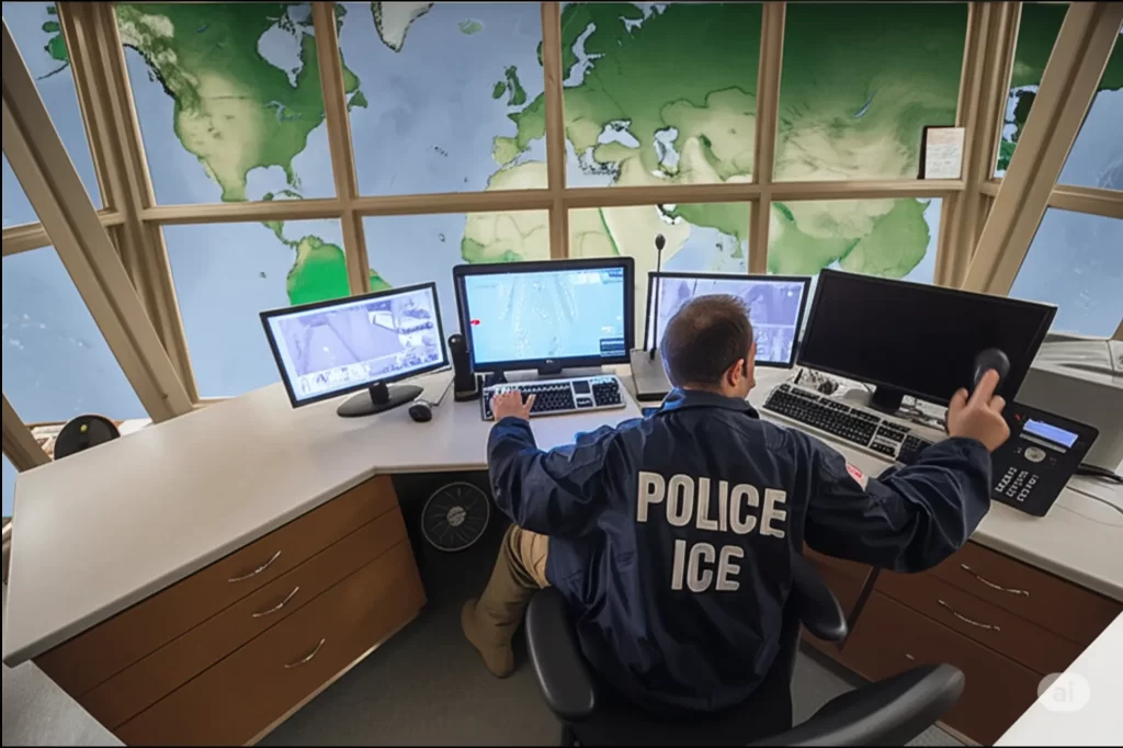 Arrestos de ICE Atlanta colocan a Georgia en octavo lugar nacional.📸 ICE-The Border Reports