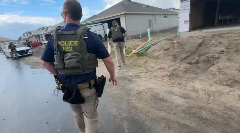 Asalto a agente federal en Tampa deja dos hispanos acusados.📸 HSI Tampa-The Border Reports