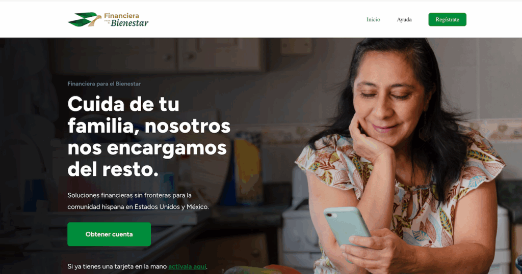 Cómo abrir una cuenta Finabien en Estados Unidos. Captura.-The Border Reports