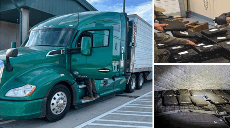 Decomisa en Falfurrias 3.5 millones en cocaína. Pic Border Patrol.-The Border Reports