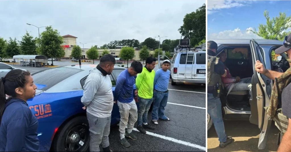 Deportaciones de ICE Atlanta en Georgia superan 23 mil en 5 años.📸 HSI Atlanta-The Border Reports